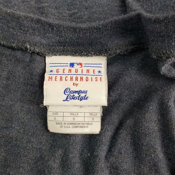 Detroit Tigers Spell-Out MLB T-Shirt Juniors Size Small Gray Short Sleeve - Picture 7 of 7